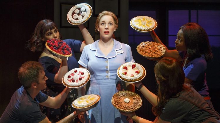 Jessie Mueller and the cast of Waitress. Photo Credit: Waitress Musical
