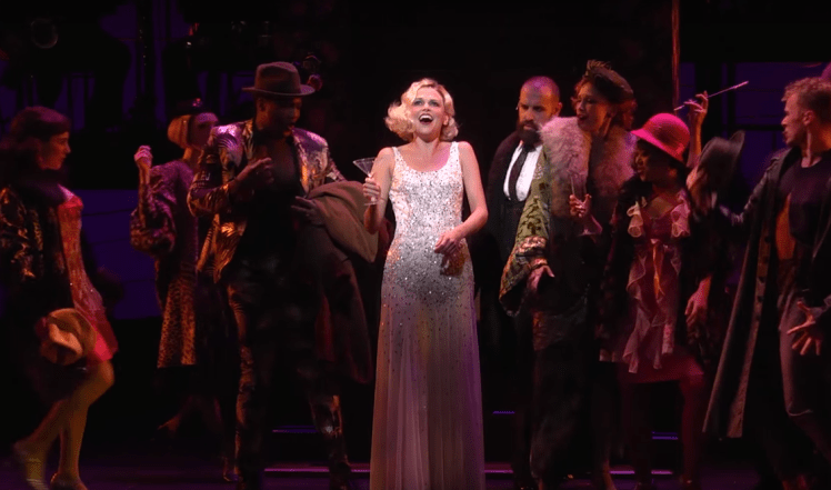 Sutton Foster and the cast of Encores! Off-Center The Wild Party. Photo Credit: BroadwayWorld